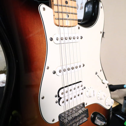 2013 Fender Stratocaster MIM Maple Sunburst Guitar HSS