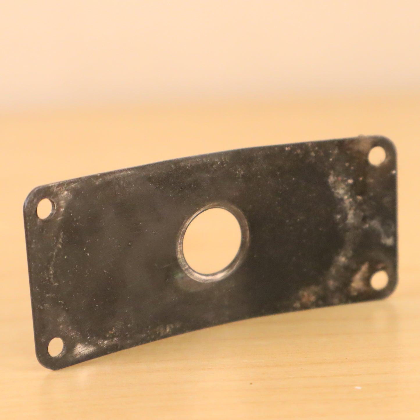 1990's Carvin DC-127 Guitar Jack Plate Input Output Plate Switchcraft USA