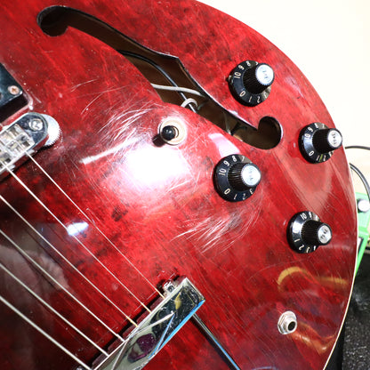 1976 Gibson ES-335TD Semi-Hollow Electric Guitar Red Wine