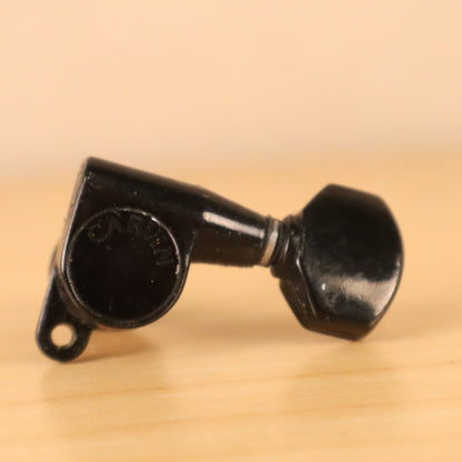 (1) Carvin Branded Guitar Black Tuning Peg Tuner Key