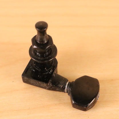 (1) Carvin Branded Guitar Black Tuning Peg Tuner Key