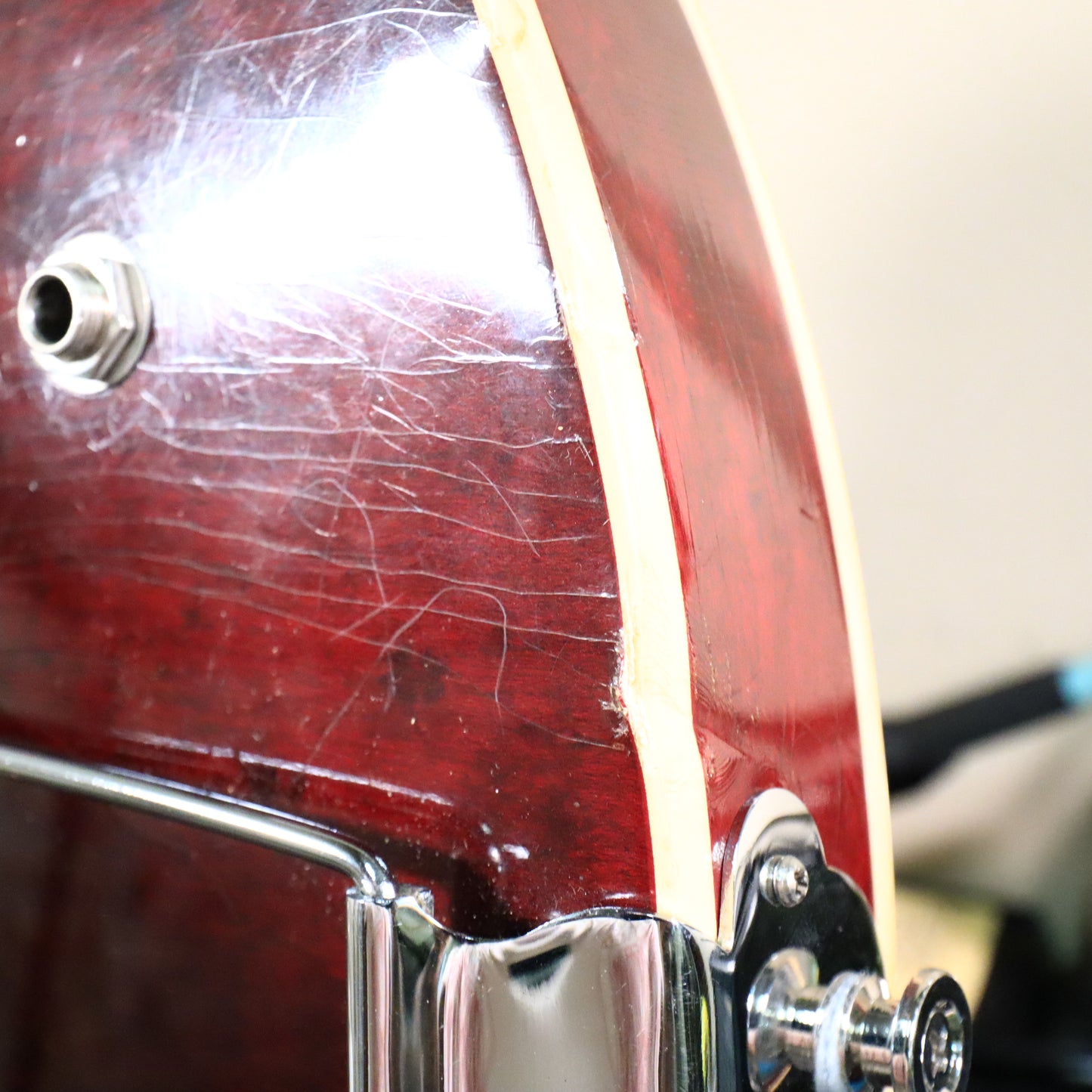 1976 Gibson ES-335TD Semi-Hollow Electric Guitar Red Wine