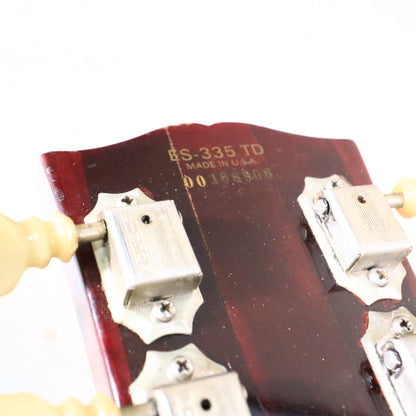 1976 Gibson ES-335TD Semi-Hollow Electric Guitar Red Wine