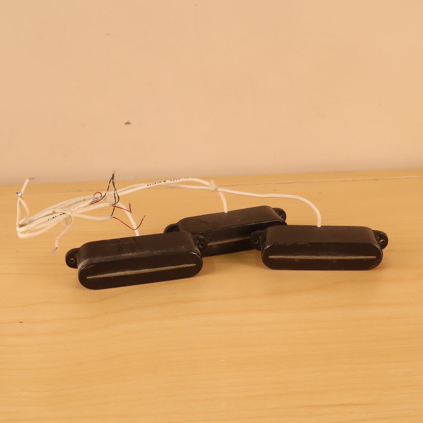 70’s Bill Lawrence L-250 Rail Strat Guitar Pickup Black Set HOLY GRAIL
