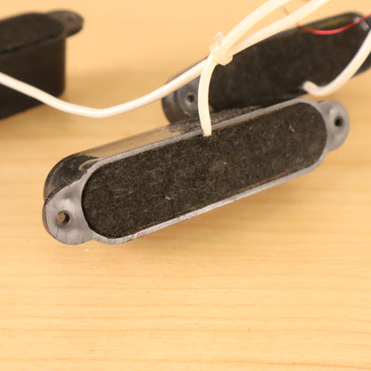 70’s Bill Lawrence L-250 Rail Strat Guitar Pickup Black Set HOLY GRAIL