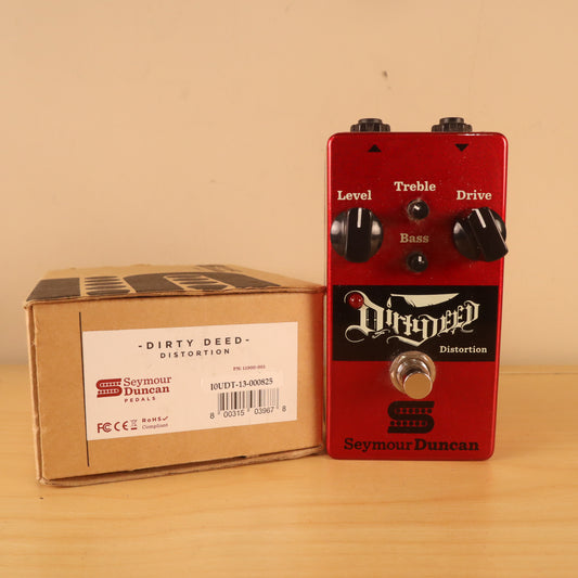 Seymour Duncan Dirty Deed Distortion Pedal + Original Box