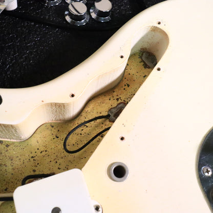 1966 Fender Jazzmaster Olympic White, Custom Color Matching Headstock