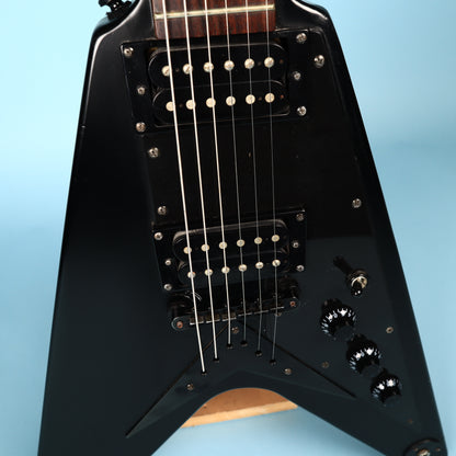 Epiphone 1958 Gothic FLYING-V Electric Guitar Pitch Black