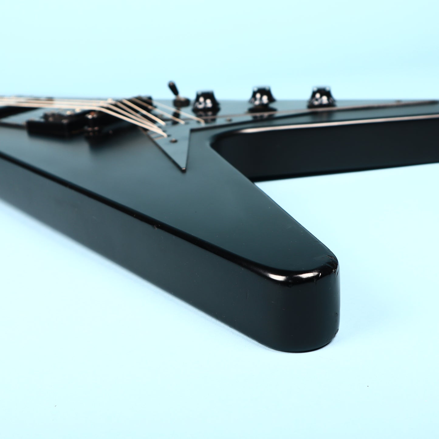 Epiphone 1958 Gothic FLYING-V Electric Guitar Pitch Black