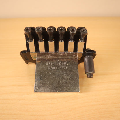 Vintage Original Floyd Rose Tremolo Bridge Vibrato Black Made in Germany