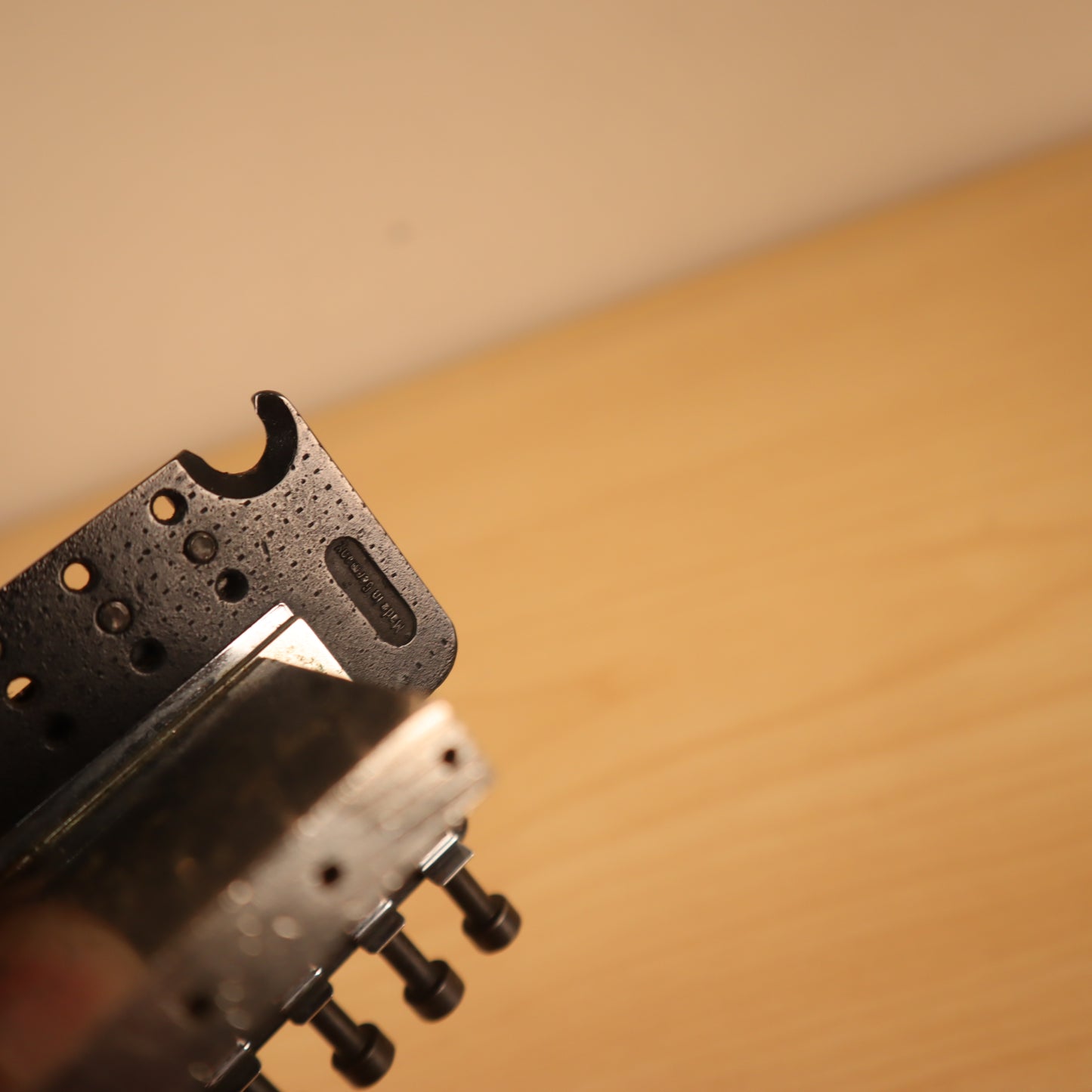 Vintage Original Floyd Rose Tremolo Bridge Vibrato Black Made in Germany