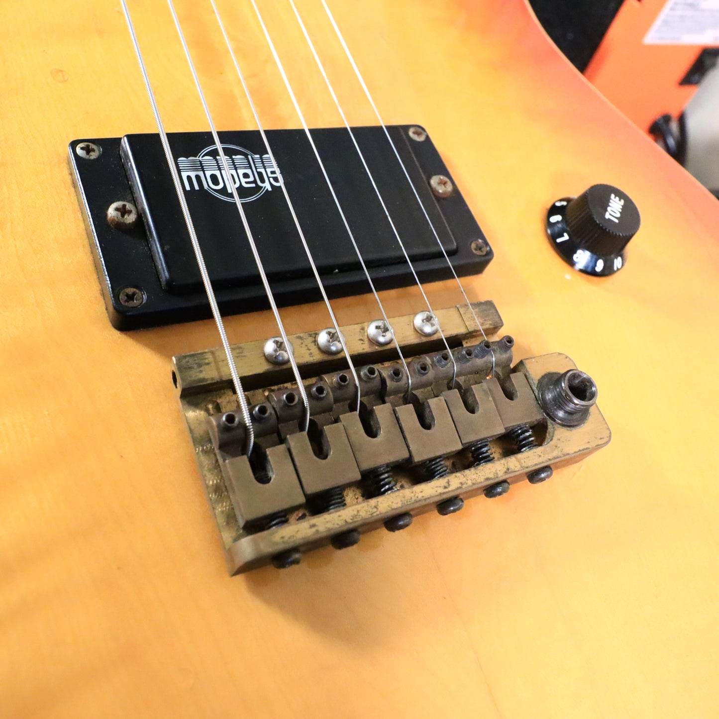 Navigator ESP Super Strat Single Humbucker Burst