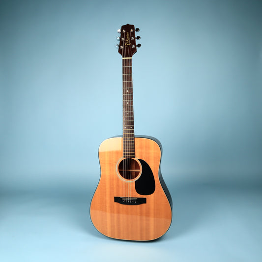 1980's Takamine & Co F-340S Solid Back Acoustic Guitar Japan MIJ