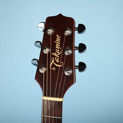 1980's Takamine & Co F-340S Solid Back Acoustic Guitar Japan MIJ