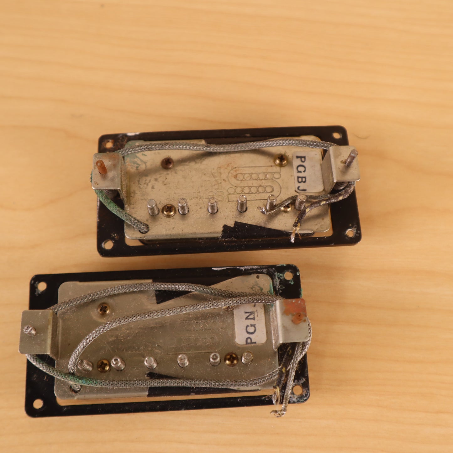 1980's Seymour Duncan Pearly Gates Neck Bridge Humbucker Pickup Set Juarez