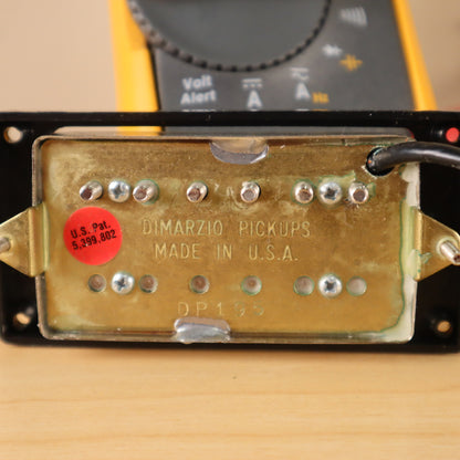 1990s DiMarzio DP-195 Classic PAF Humbucker Pickup 7.69ohms Nickel