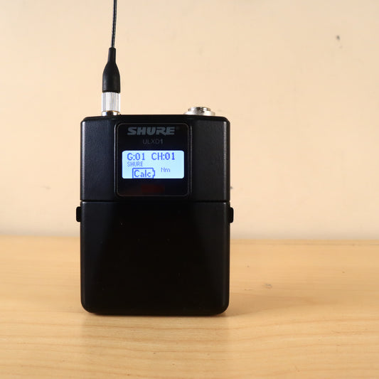 Shure ULXD1 G50 470-534 MHz Wireless Transmitter Bodypack