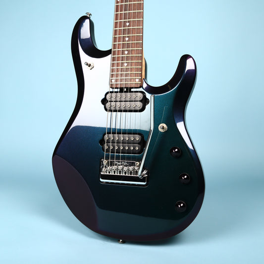 Ernie Ball Music Man JP7 John Petrucci Signature Mystic Dream Electric Guitar
