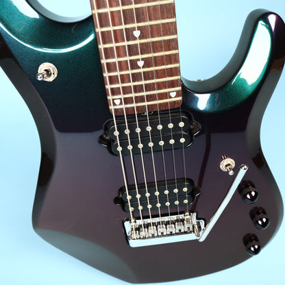 Ernie Ball Music Man JP7 John Petrucci Signature Mystic Dream Electric Guitar