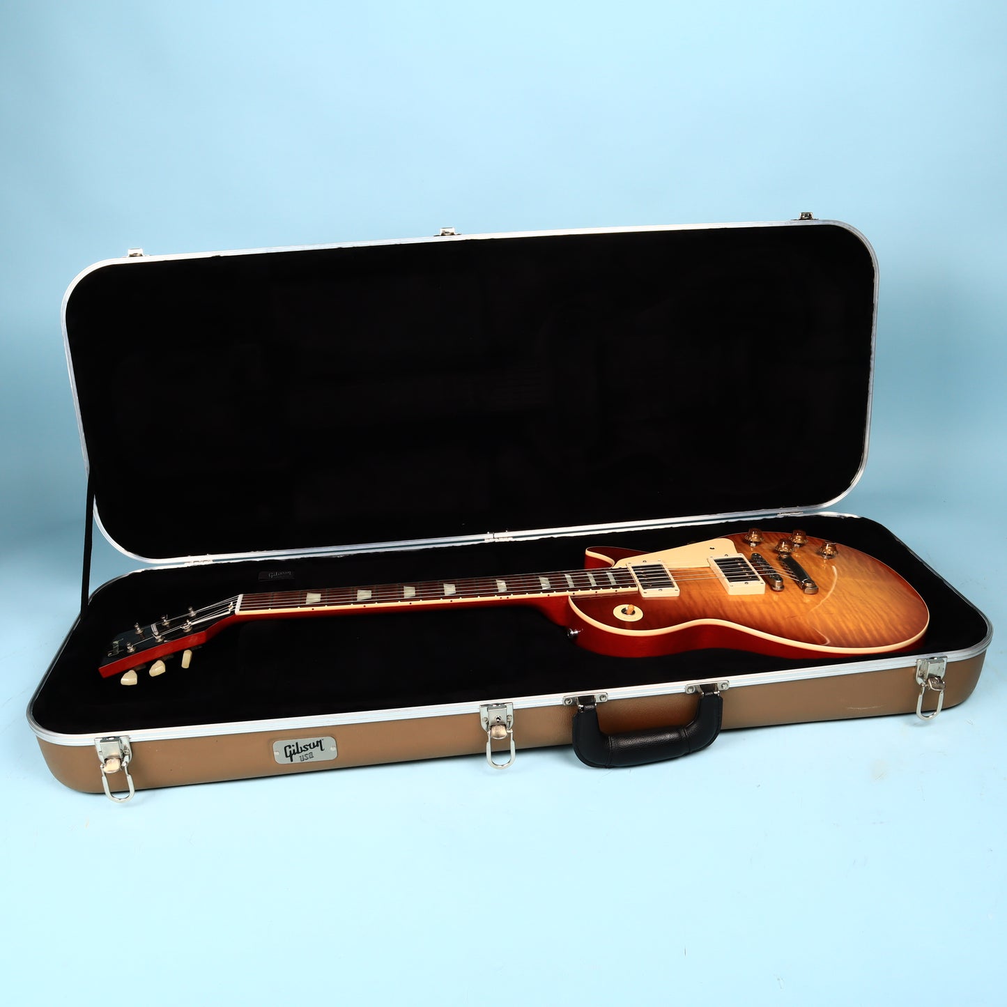 Gibson USA Les Paul Gold 100th Anniversary HardShell Guitar Case Molded SKB Type