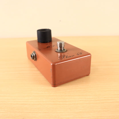 Vintage 1975 MXR Phase 45 Phaser Phasor Effect Pedal Stompbox Script Logo