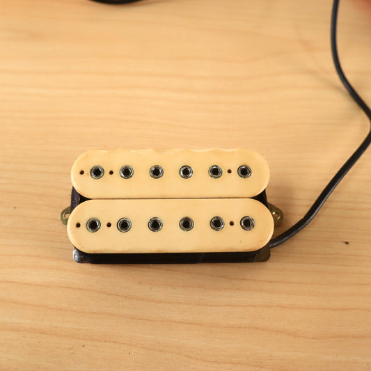 Vintage 1980's DiMarzio Super Distortion humbucker Guitar Pickup Cream 13.62ohms
