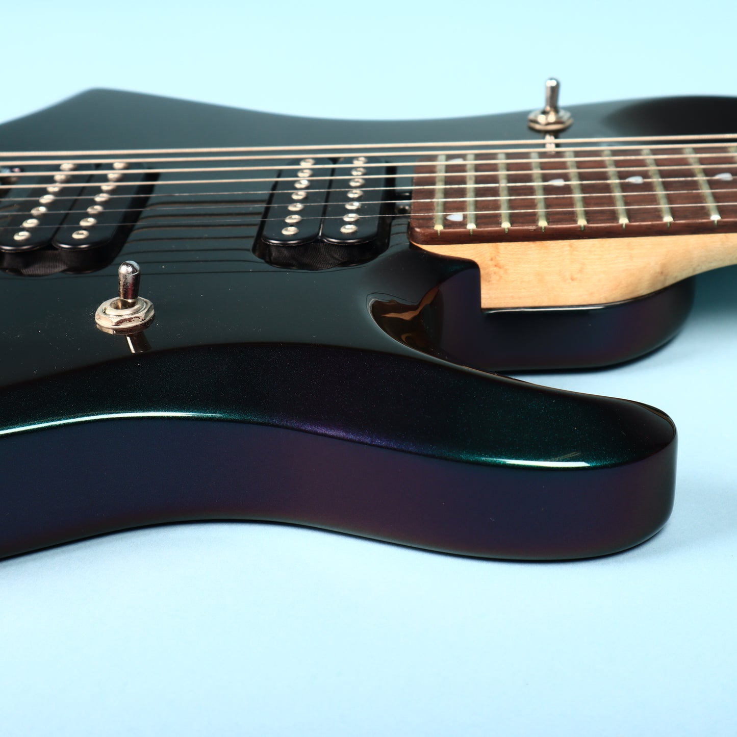 Ernie Ball Music Man JP7 John Petrucci Signature Mystic Dream Electric Guitar
