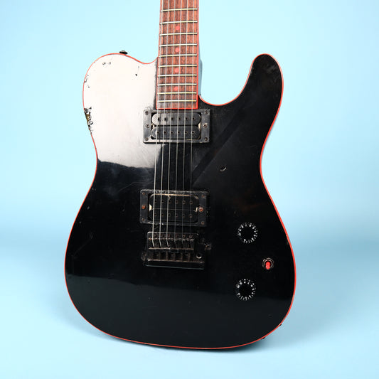 Memphis Tele 1980s Japan GB400/GB410 Red Black Widow Electric Guitar
