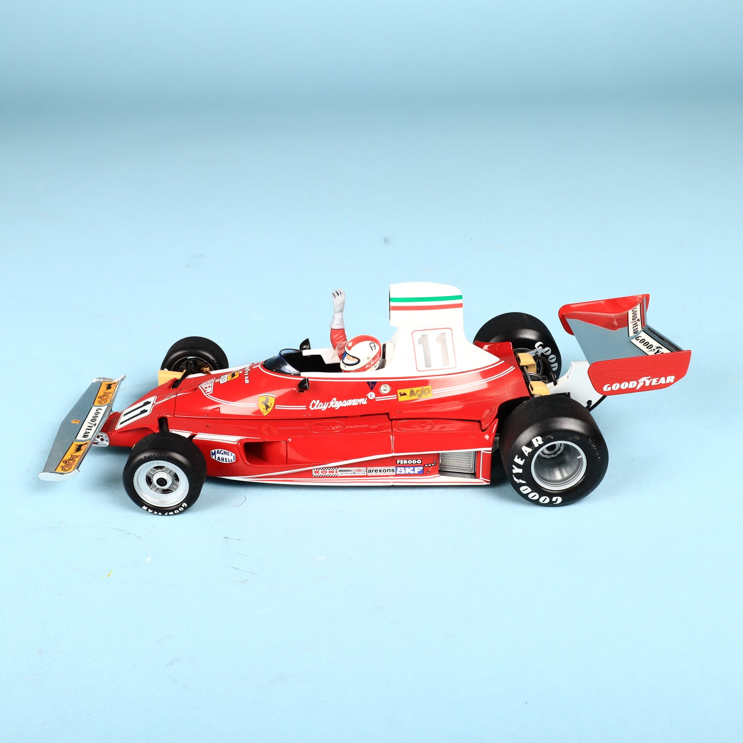 1/18 Exoto Diecast F1 Ferrari 312T F1 Car #11 Italian GP C.Regazzoni