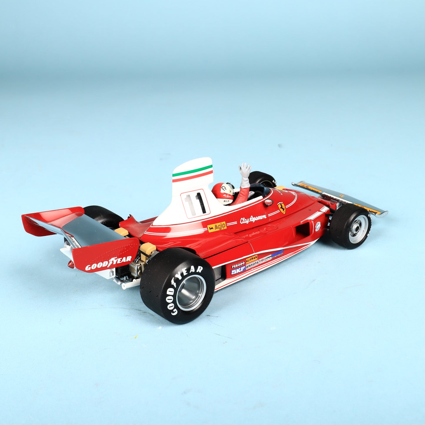 1/18 Exoto Diecast F1 Ferrari 312T F1 Car #11 Italian GP C.Regazzoni