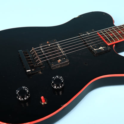 Memphis Tele 1980s Japan GB400/GB410 Red Black Widow Electric Guitar