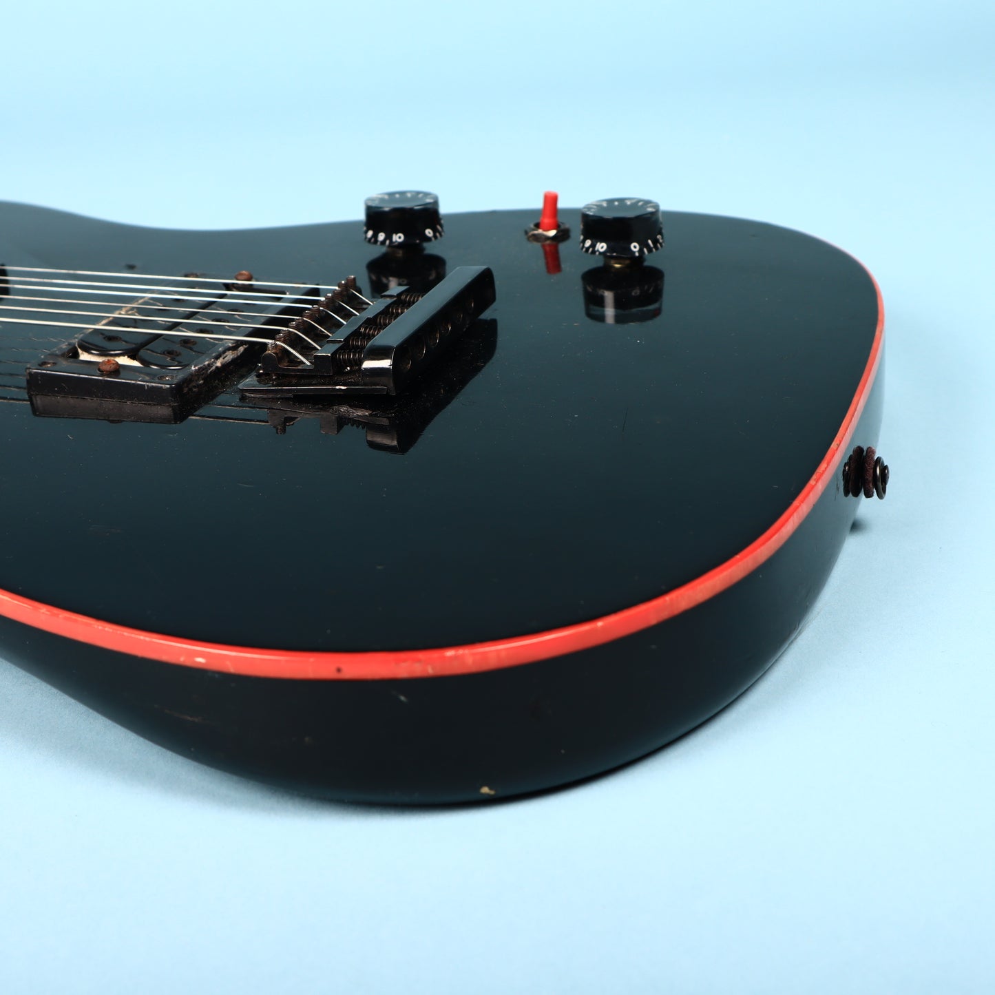 Memphis Tele 1980s Japan GB400/GB410 Red Black Widow Electric Guitar