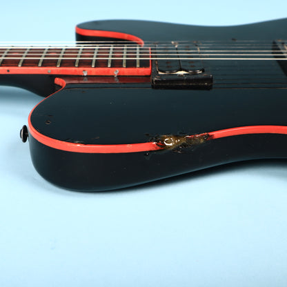 Memphis Tele 1980s Japan GB400/GB410 Red Black Widow Electric Guitar