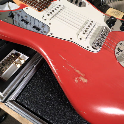 2014 Classic 60s Jaguar Fiesta Red Rosewood Electric Guitar