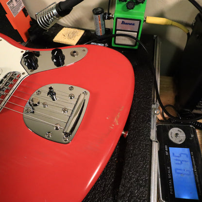 2014 Classic 60s Jaguar Fiesta Red Rosewood Electric Guitar