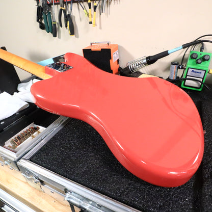 2014 Classic 60s Jaguar Fiesta Red Rosewood Electric Guitar