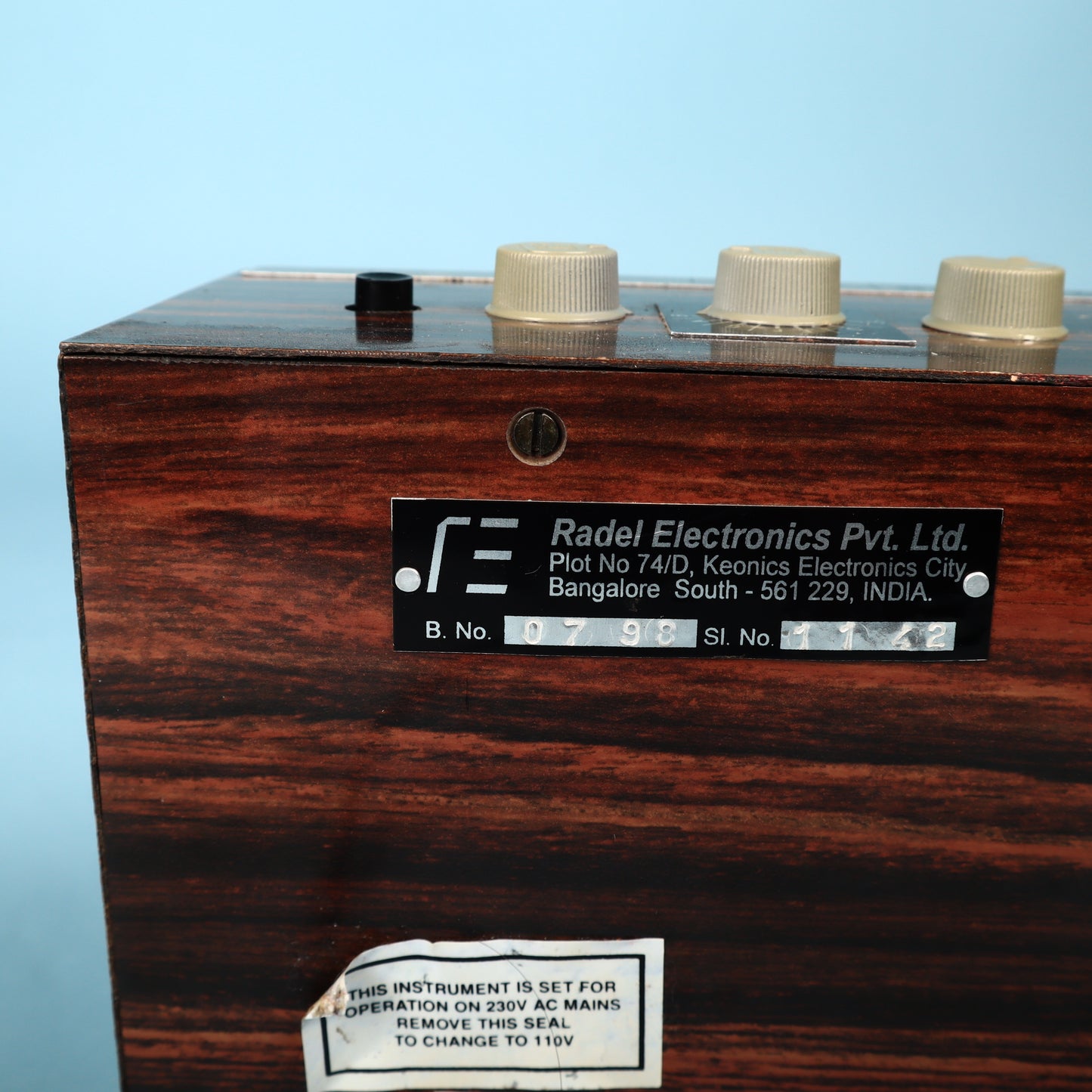 RADEL SAARANG DELUXE Analog Indian Drone Synth Shruti Box DX SOFT Vintage, Rare