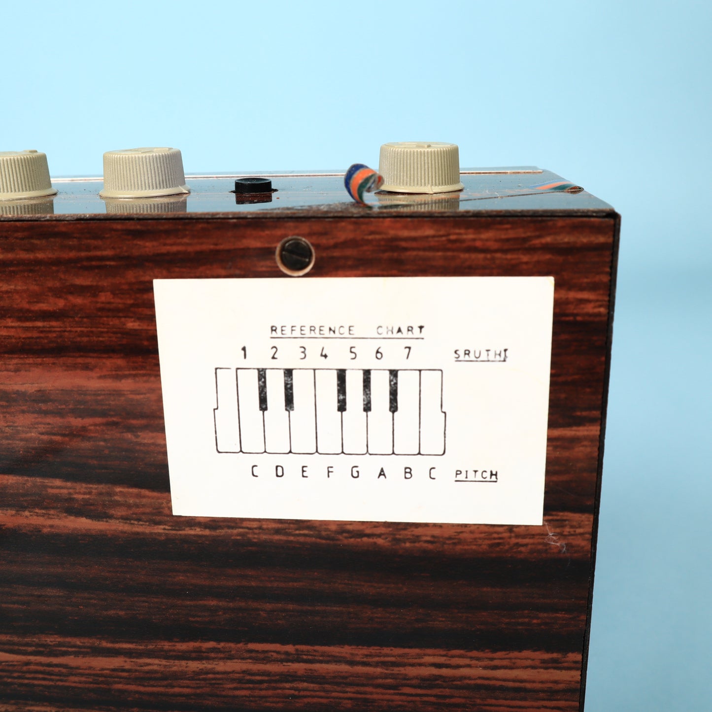 RADEL SAARANG DELUXE Analog Indian Drone Synth Shruti Box DX SOFT Vintage, Rare