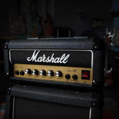 1980's Vintage Marshall Lead 12 Guitar Amplifier Mini Full Stack 3005