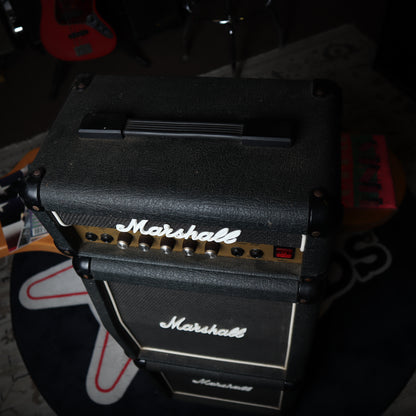 1980's Vintage Marshall Lead 12 Guitar Amplifier Mini Full Stack 3005