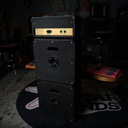 1980's Vintage Marshall Lead 12 Guitar Amplifier Mini Full Stack 3005