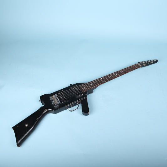 Rare 1980s Hondo M-16 Machine Gun Guitar