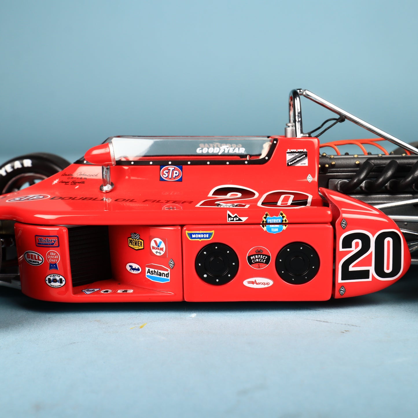 1/18 Carousel 1 STP AAR Gurney Eagle 1973 INDY 500 Winner