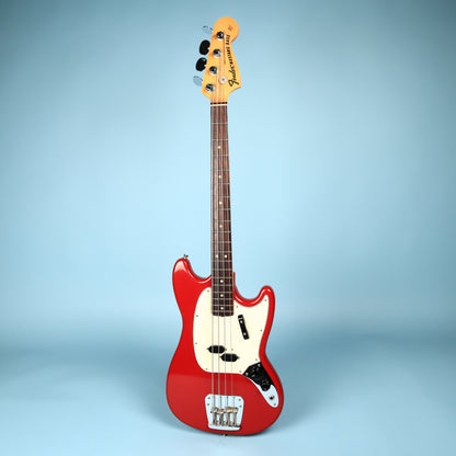Fender 1968 Mustang Ferrari Dakota Red Short Scale Bass Guitar
