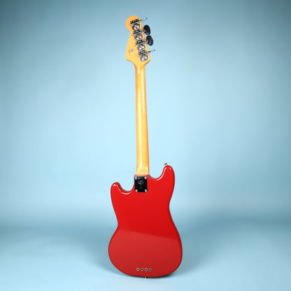 Fender 1968 Mustang Ferrari Dakota Red Short Scale Bass Guitar