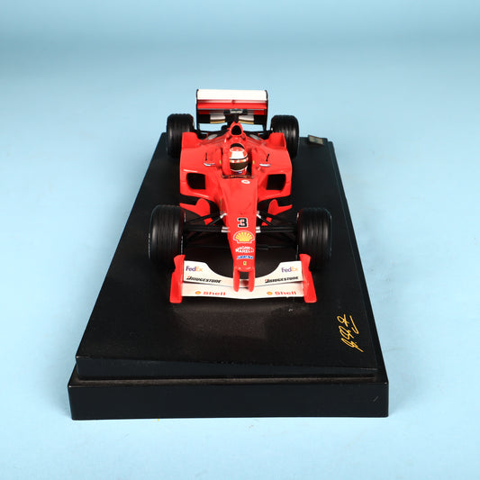 Hot Wheels 1:18 Michael Schumacher Scuderia Ferrari WORLD CHAMPION F1-2000