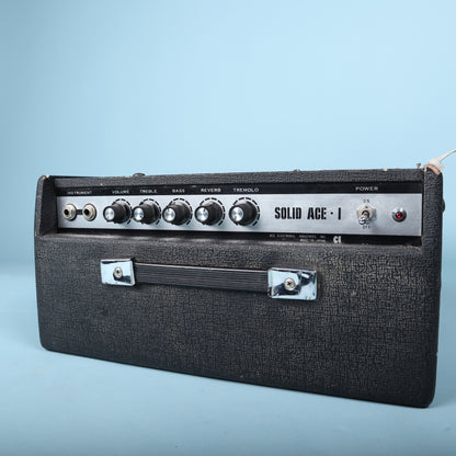 Vintage 1960's Ace Tone Solid Ace 1 SA-1 Guitar Amplifier Kakehashi