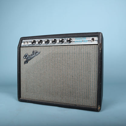 1972 Fender Princeton Reverb Guitar Amplifier Amp Silverface