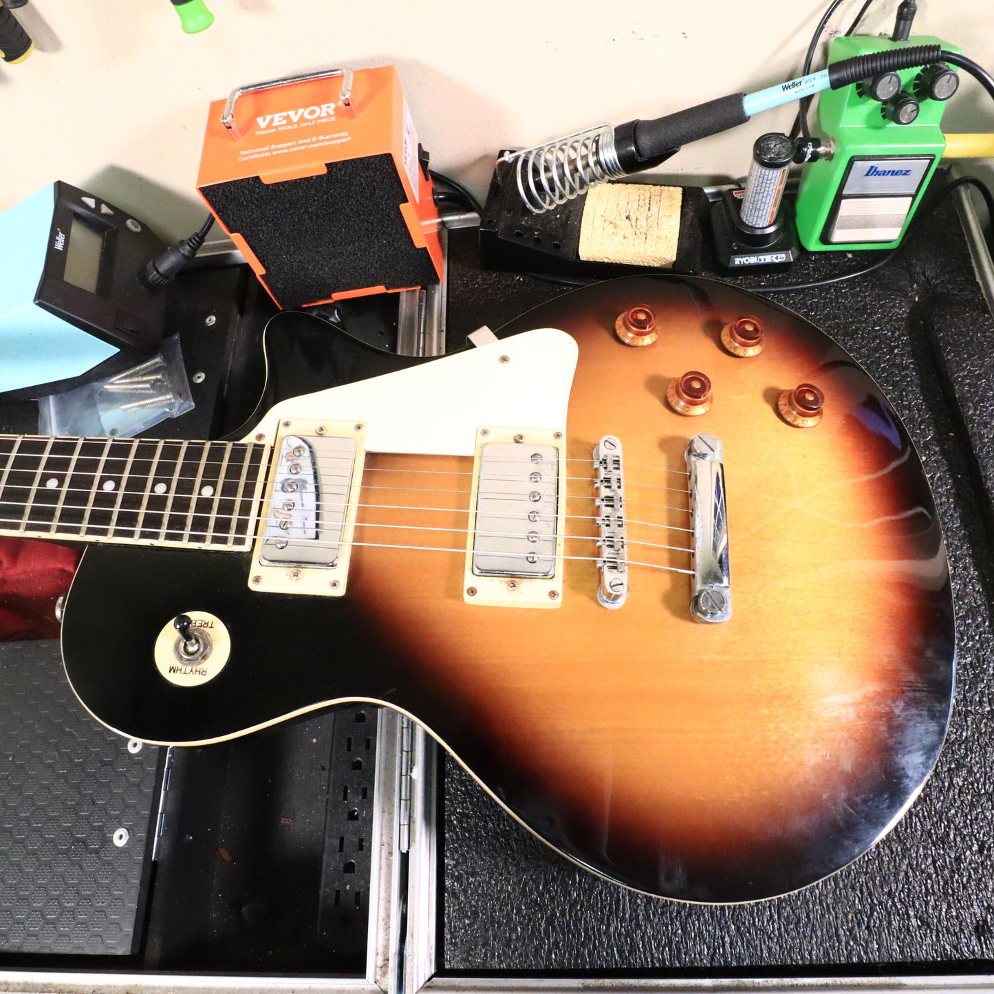 Slammer by Hamer SP-2 Sunburst Electric Guitar
