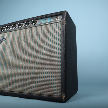 1972 Fender Princeton Reverb Guitar Amplifier Amp Silverface